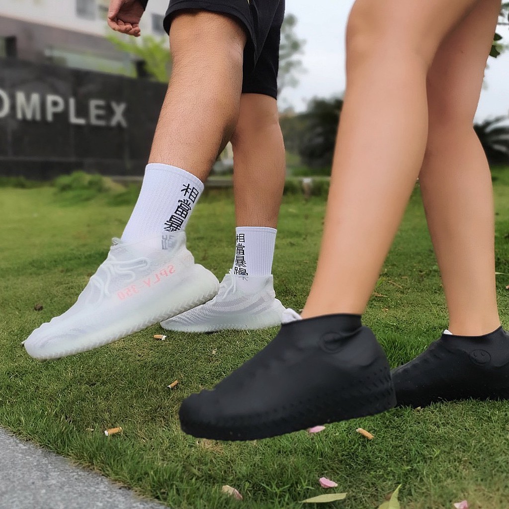 [Video Ảnh Thật] Bọc Giày Đi Mưa Silicon Cao Cấp, Ủng Bọc Giày Đi Mưa, Siêu Bền, Không Trơn Trượt, Size M-L - DiLas Mart | BigBuy360 - bigbuy360.vn