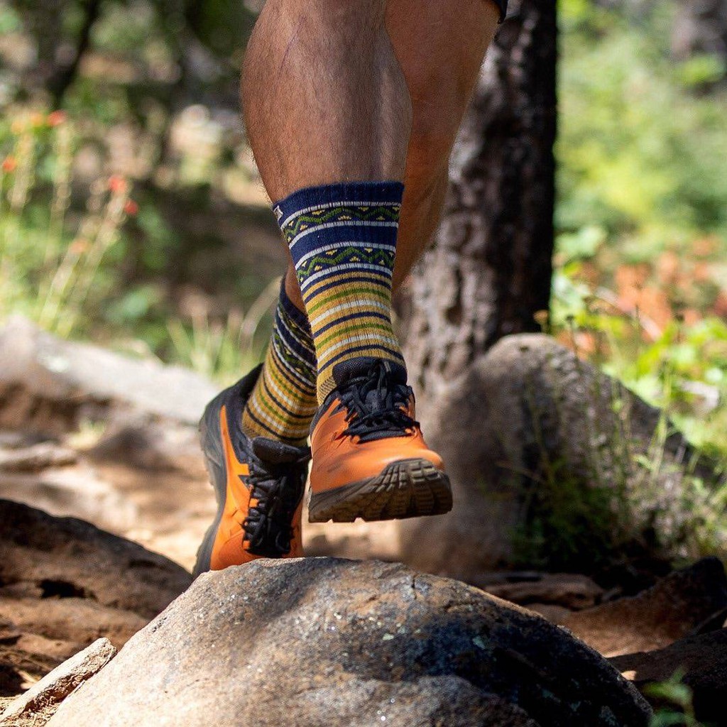 Vớ chạy trail 5 ngón Injinji TRAIL Midweight Crew