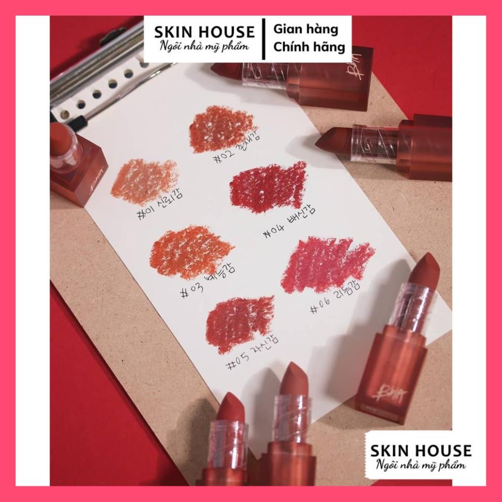 Son Thỏi Bbia Last Powder Lipstick 3.5g Lì, Mịn Mượt Nhẹ Môi