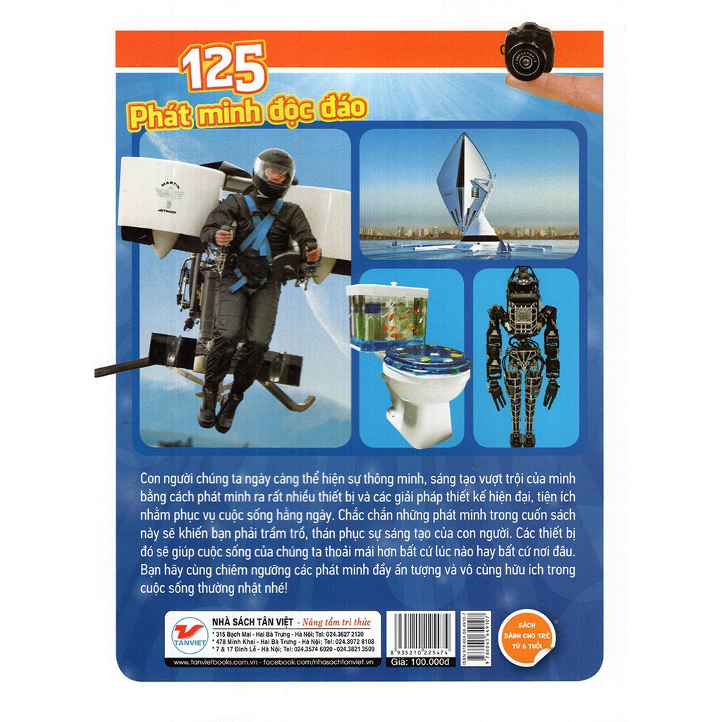 Sách - 125 Phát Minh Độc Đáo