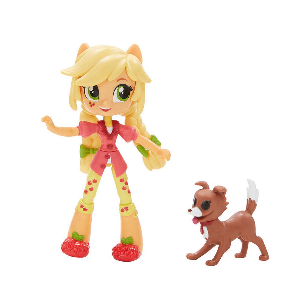 Bộ đồ chơi giải trí My Little Pony Equestria Girls Minis Applejack Slumber Party Games Set Hasbro