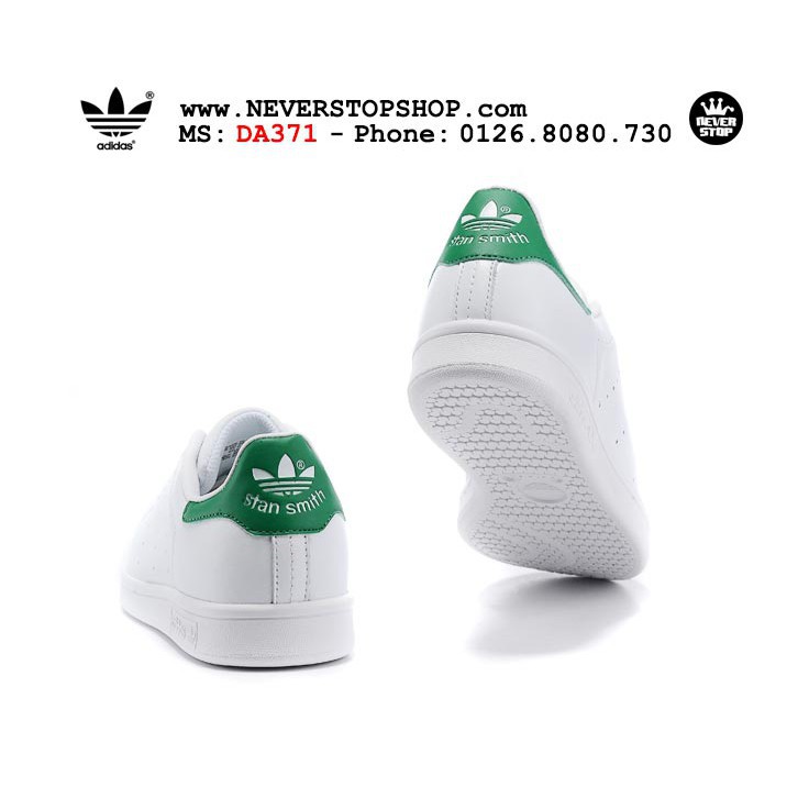 Giày thể thao ADIDAS STAN SMITH TRẮNG XANH nam nữ, hàng chuẩn đẹp giá tốt