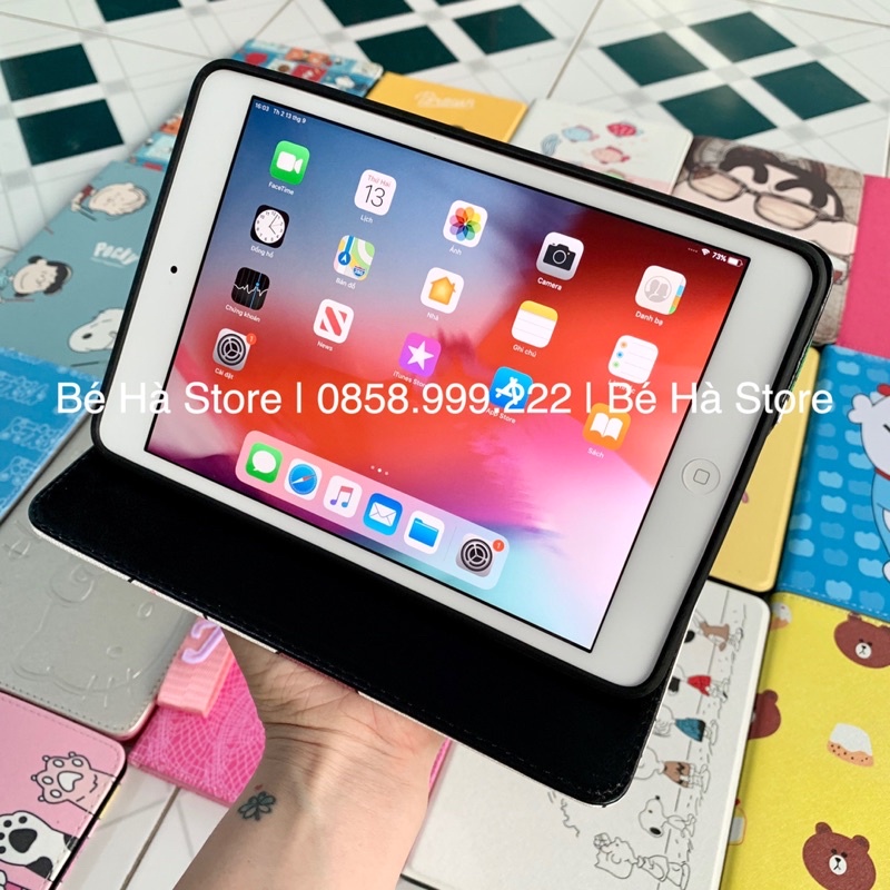 Bao Da iPad Mini 1/ 2/ 3 - Ốp iPad Hoạt hình dễ thương Kute Full Mẫu - Chất lượng đẹp giá rẻ