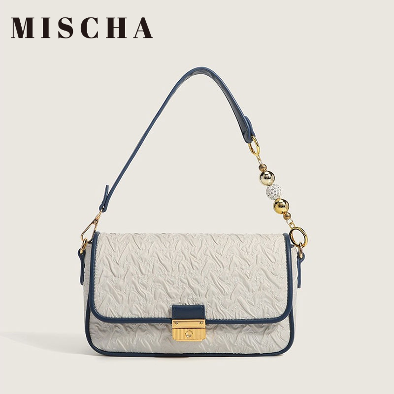 Mischa Túi Đeo Chéo Vai Bằng Chất Liệu nylon Phối Màu Tương Phản Thời Trang Cao Cấp