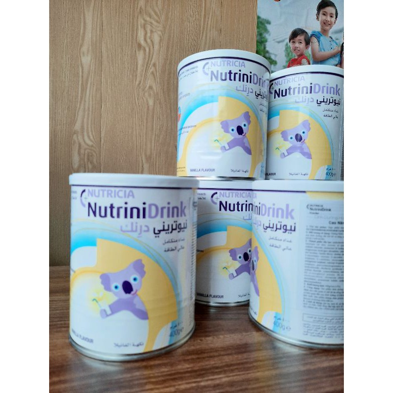 Sữa bột Nutrinidrink hộp 400g(date tháng 1.2022)