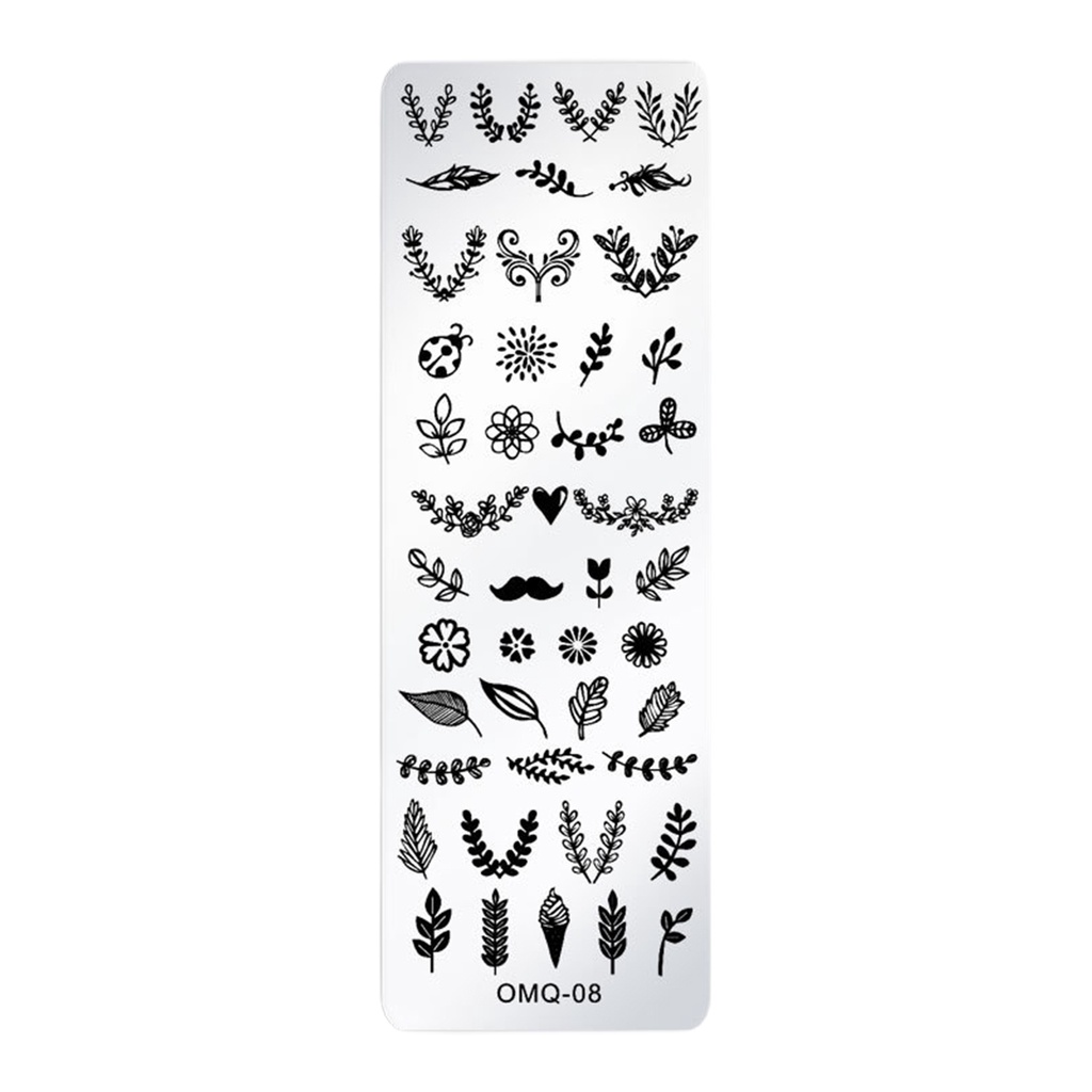 Khuôn Trang Trí Móng Tay Nghệ Thuật Thời Trang Dành Cho Nữ