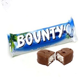 Một gói sô cô la đậu phộng Snicker/ sô cô la bọc dừa nhuyễn Bounty Đức xịn gói 100gam
