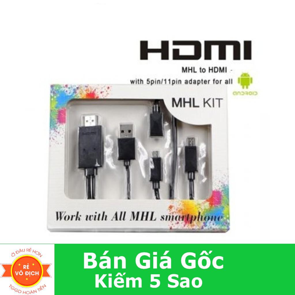 Cáp HDMI giúp điện thoại kết nối lên TV dành cho Samsung, XM... Xem Youtube TP10351