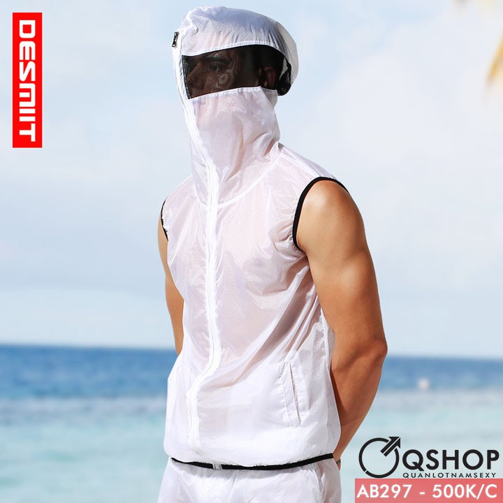ÁO KHOÁC DÙ KHÔNG TAY NAM AB297