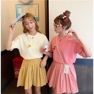 SET HÀN QUỐC PHÔNG THÊU CHÂN VÁY KẺ