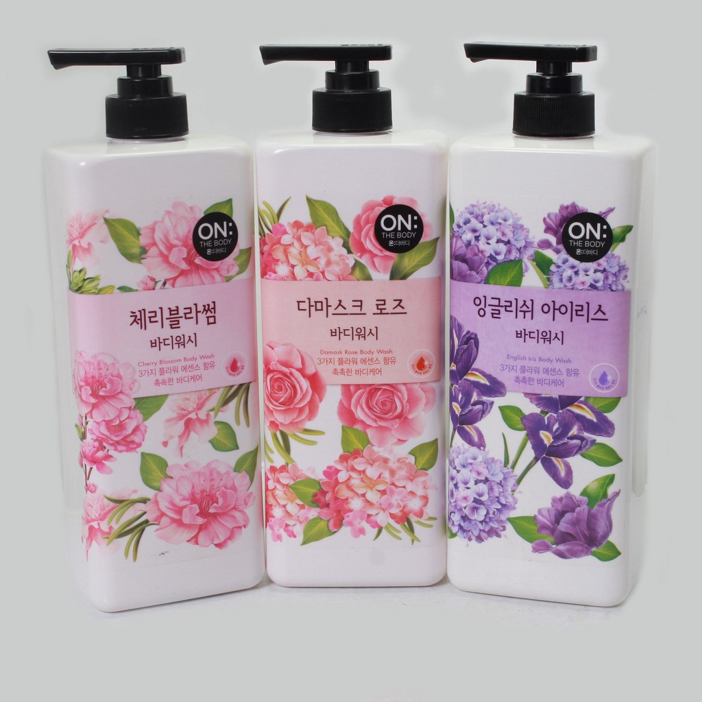 Sữa tắm hương nước hoa On The Body Wash 900ml - Hàn Quốc