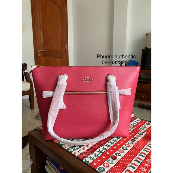 Túi tote Coach hồng đậm xinh sang AUTHENTIC