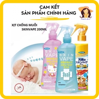 xịt chống muỗi skin vape hàng chính hãng Nhật Bản