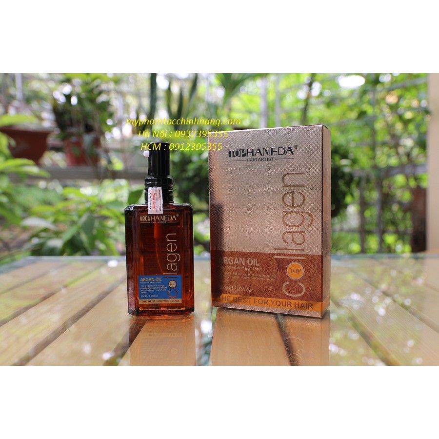 Dầu dưỡng tóc Haneda collagen chính hãng công ty Thái Hương 60ml | BigBuy360 - bigbuy360.vn