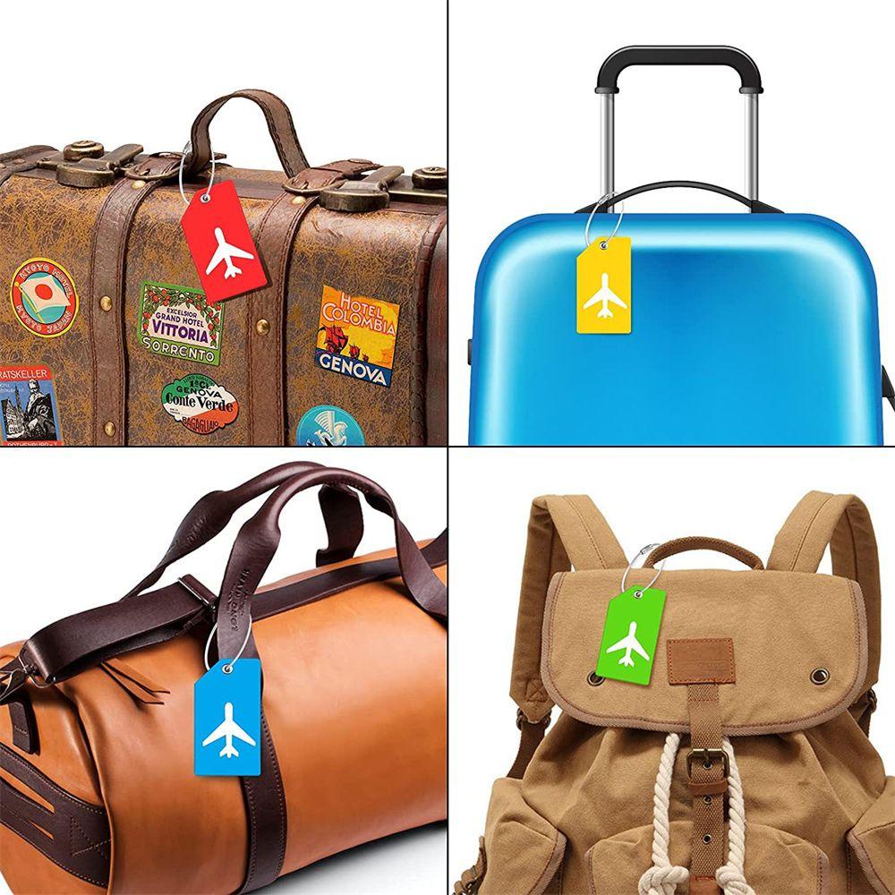 Mmluck Thẻ Hành Lý Bằng Silica gel Có Thể Uốn Cong Siêu Bền