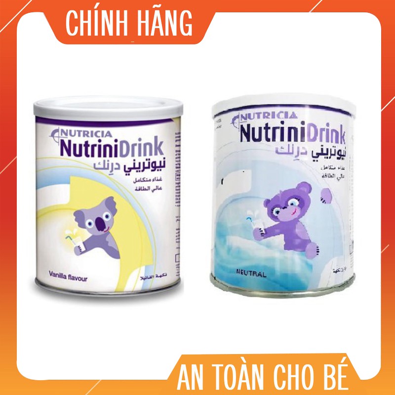 [DATE MỚI NHẤT-T5/2022] Sữa bột NutriniDrink nhập khẩu nguyên lon từ Đức 400g