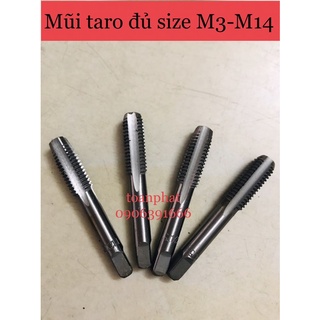 Mũi taro đủ size m3-m14