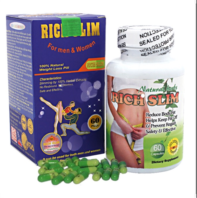Giảm cân rich slim 60 viên | BigBuy360 - bigbuy360.vn