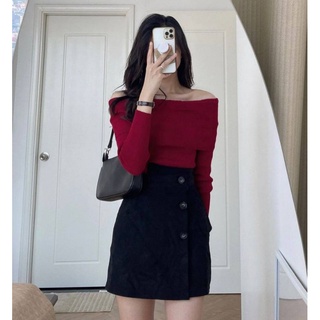 SET ÁO BẸT VAI ĐỎ + CV NHUNG