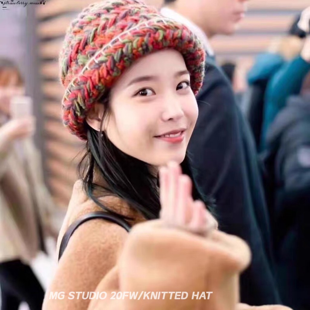 Mũ Len MG STUDIO Đan Thủ Công Nhiều Màu Sắc
