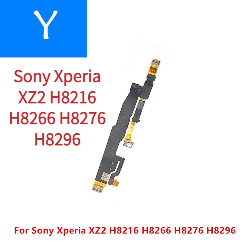 Sony Xperia XZ2 H8216 H8266 H8276 H8296 Đáy Micro Chính Đầu Nối Mic Cáp Mềm Ruy Băng Thay Thế Một Ph