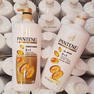 CẶP DẦU GỘI - XÃ PANTENE ADVANCE CARE PRO-V SHAMPOO 5IN1 1130ml