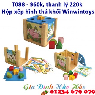 HỘP XẾP HÌNH THẢ KHỐI WINWINTOYS