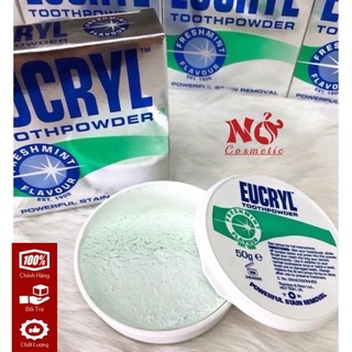 Combo Kem Đánh Răng Eucryl & Bột Trắng Răng Eucryl Anh Quốc