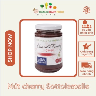 Mứt Cherry hữu cơ Sottolestelle Organic Cherry Jam 320gr