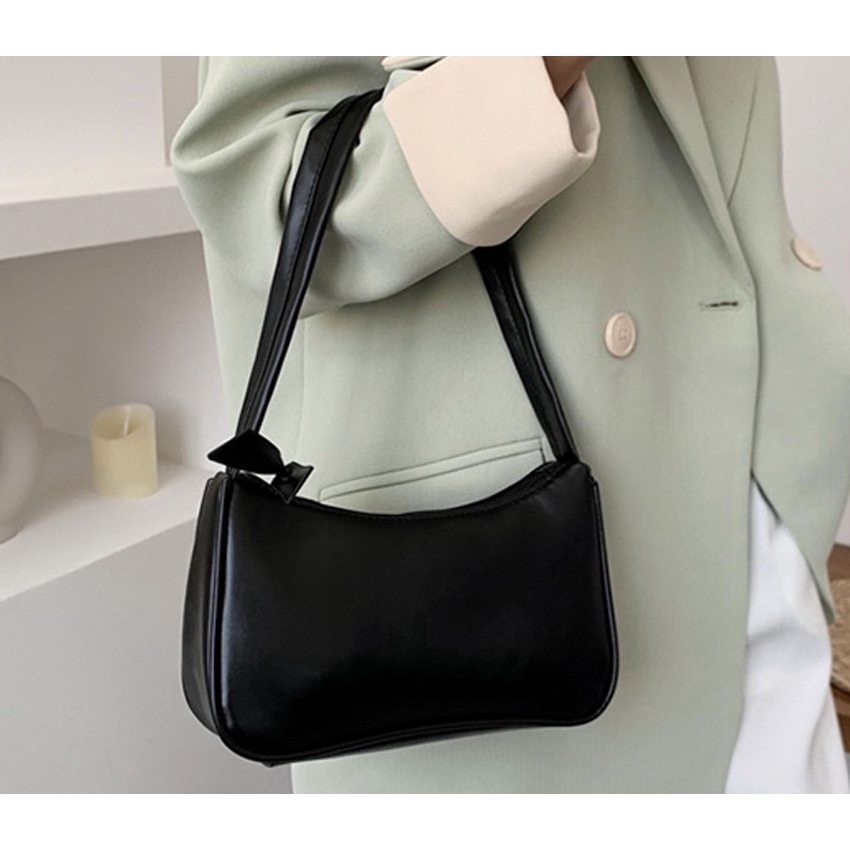 Túi đeo vai nữ, kẹp nách da mềm trơn siêu xinh BH 433 | BigBuy360 - bigbuy360.vn