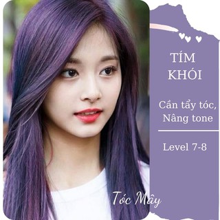 Thuốc Nhuộm Tóc Màu Tím Khói