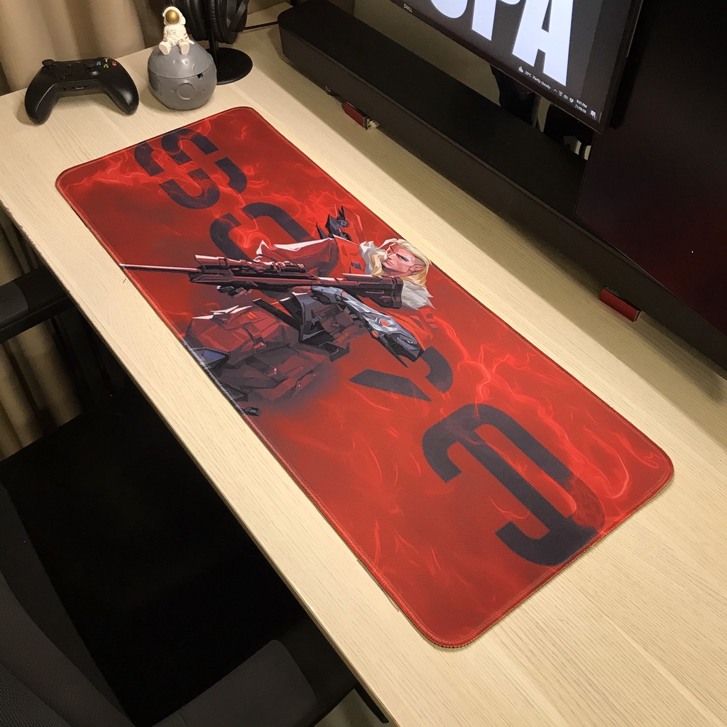 Lót Chuột - Pad Chuột - Mouse Pad - VALORANT 2 Gaming - Size lớn (90x40 và 80x30)