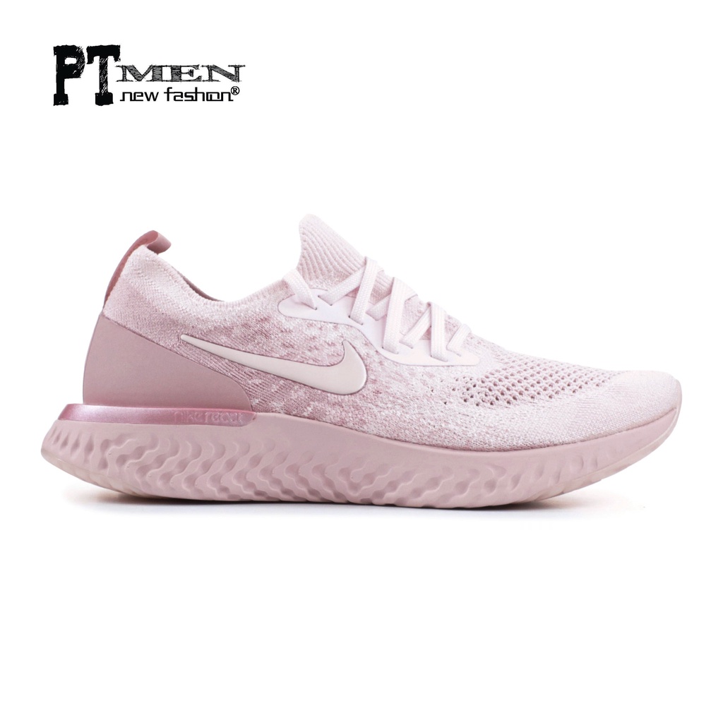 [full box] Giày Sneaker Epic React Flyknit Pearl Pink.-Giày Thể Thao