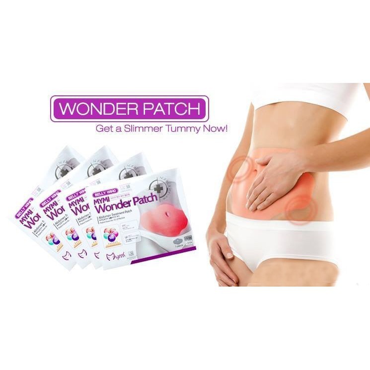 Hộp 5 Miếng dán tan mỡ bụng - Mymi Wonder Patch