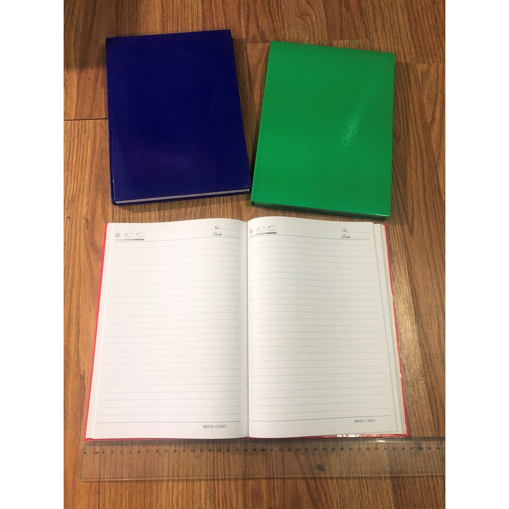Sổ Bìa Cứng Minh Châu 200 Trang