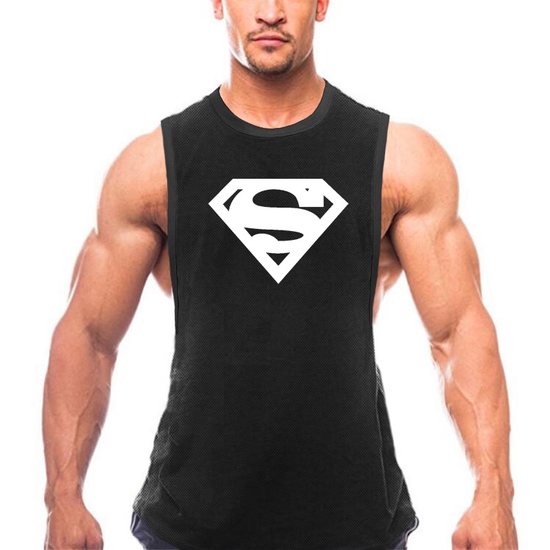 Áo Ba Lỗ Lưới Đơn Giản Nhanh Khô Thời Trang Thể Thao Mùa Hè Dành Cho Nam