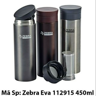 Bình giữ nhiệt zebra eva 450ml có lược trà