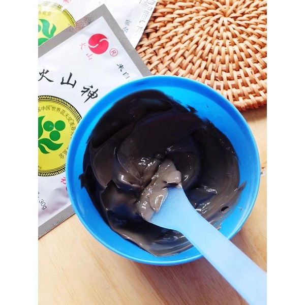 Mặt nạ làm sạch bùn núi lửa Hút bã nhờn, hút sạch dầu, làm sạch sâu và se khít lỗ chân lông, hút mụn đầu đen