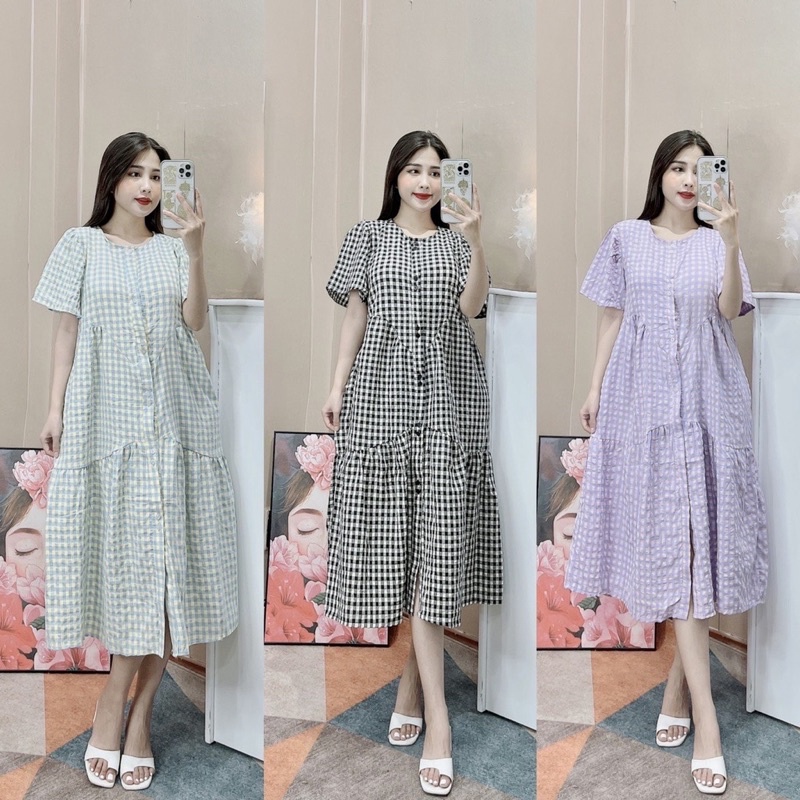 ĐẦM BẦU CARO XÒE SIÊU MÁT