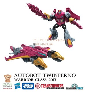 TWINFERNO 💎 Robot lắp ráp cao 14cm dòng TRANSFORMER Combiner Force - Đồ chơi VNXK
