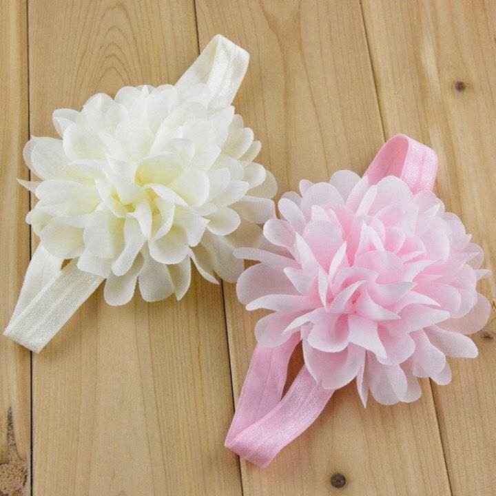 Băng đô bông hoa cho bé gái đáng yêu nhiều màu lựa chọn