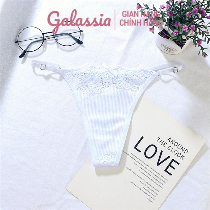 Quần lọt khe nữ sexy lót cao cấp xì bikini đẹp chip chữ y chíp sịp kháng khuẩn GL01 hàng chính hãng Galassia | BigBuy360 - bigbuy360.vn