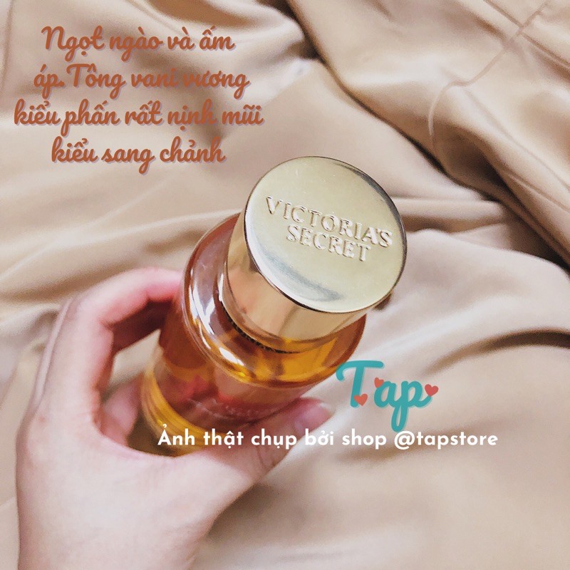 Xịt thơm body toàn thân Body mist victoria secret 250ml kẹo ngọt 🍭 Secret amber | Thế Giới Skin Care