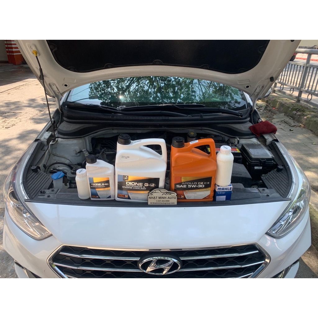 LỌC NHỚT CHO XE KIA MORNING, RIO, HYUNDAI ACCENT, I10. HÃNG MAHLE OC 1633