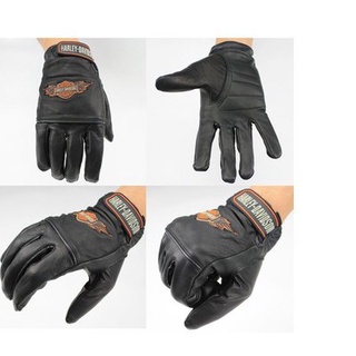 Găng tay da phong cách Harley Davidson