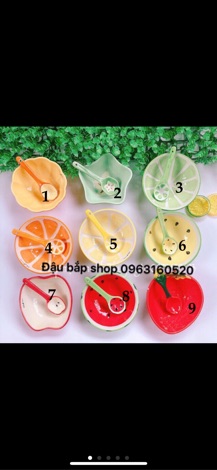 Bát sứ hoa quả 250ml cho bé