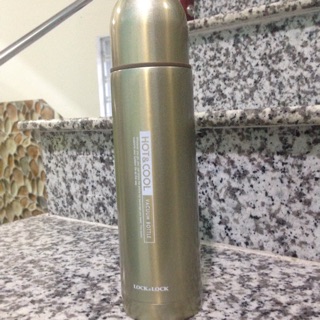 Bình lưỡng tính lock & lock color 500ml màu nâu sáng - lhc353b