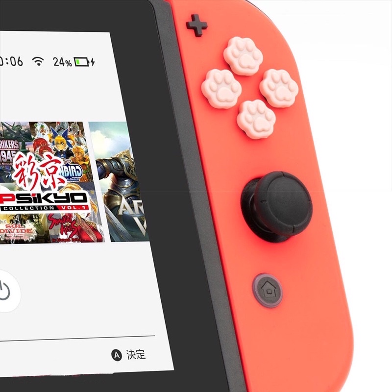 Nút bấm + D-pad dán chính hãng Geekshare cho Joy-Con - Nintendo Switc