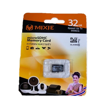 Thẻ Nhớ Micro SDHC Mixie Tùy Chọn Dung Lượng 32GB / 64GB | WebRaoVat - webraovat.net.vn