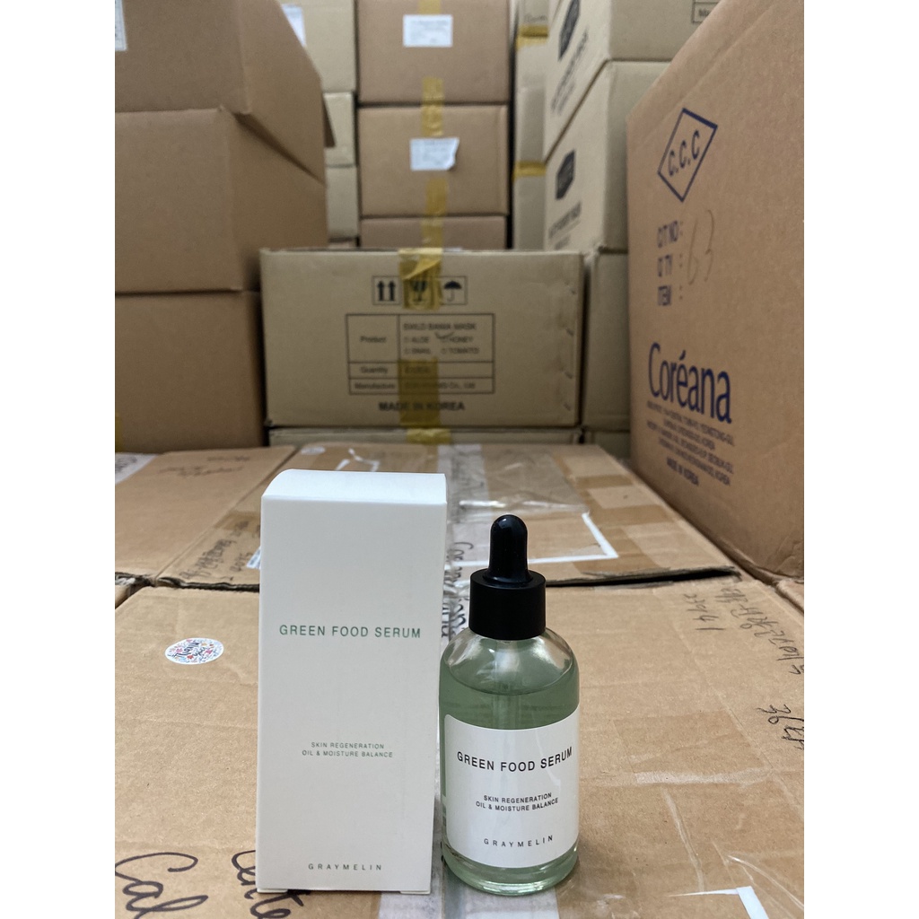 Tinh Chất Rau Củ Phục Hồi Da Graymelin Green Food Serum 50ml